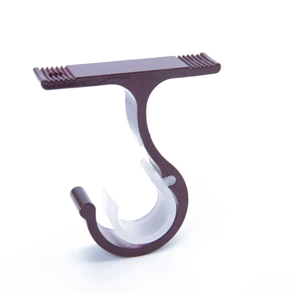 Högkvalitativ Förtjockad DIY Hållbar Gardiner Stånghållare Stödhylla Gardiner Fäste Gardiner Stånghållare