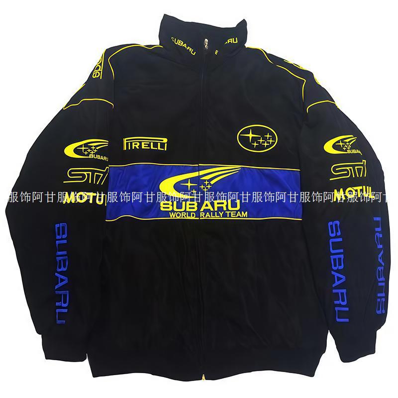 Racing Suit Jacket Motorcycle Cycling Suit Spring Men's and Women's Embroidered Retro Casual Jacket Trench Coat