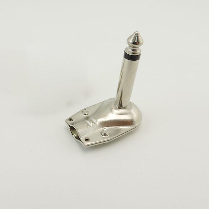 

6,35 мм аудио моно/стерео 2/3-полюсный разъем 6,35 мм 90 градусов под прямым углом для аудио гитары Phono микрофона 1/4 дюйма Mono 2pole