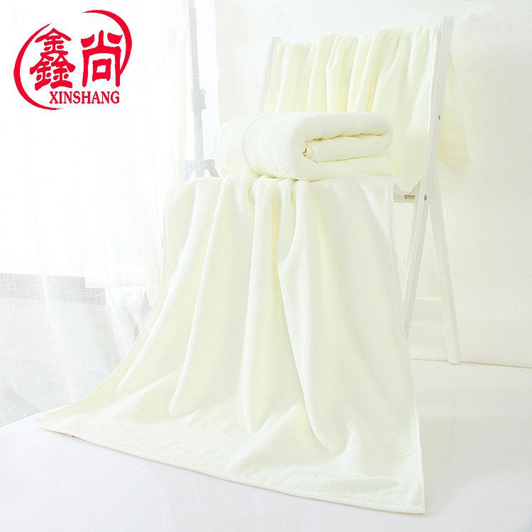 Bath Towel Pure Cotton Combed Cotton Wine Bath Towel Adult Thickened Absorbent Cotton Marathon Beach Towel