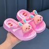 Girls' Summer Cute Princess Indoor Non-Slip Rabbit Slippers for Children