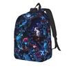 Fashion Pokemon Gyarados Moon Night Sky Art Print Backpack  Mochilas Daily For Work Office Large Capacity Rucksack