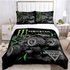 Cartoon Monster Truck All Season Duvet Cover Comforter Bedding Sets Soft Quilt Cover and Pillowcases SingleDoubleQueenKing