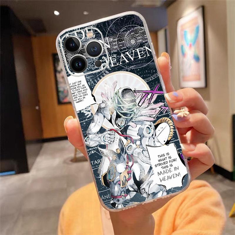 Jojo Phone Case For Iphone 17ProMax 17 Pro Air 16 15 14 13 Pro Max 16 15 14 13 Pro 15Plus