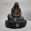 Meditation Dead LED Candlestick Mysterious Ghost Candle Holder for Halloween Home Desktop Decoration