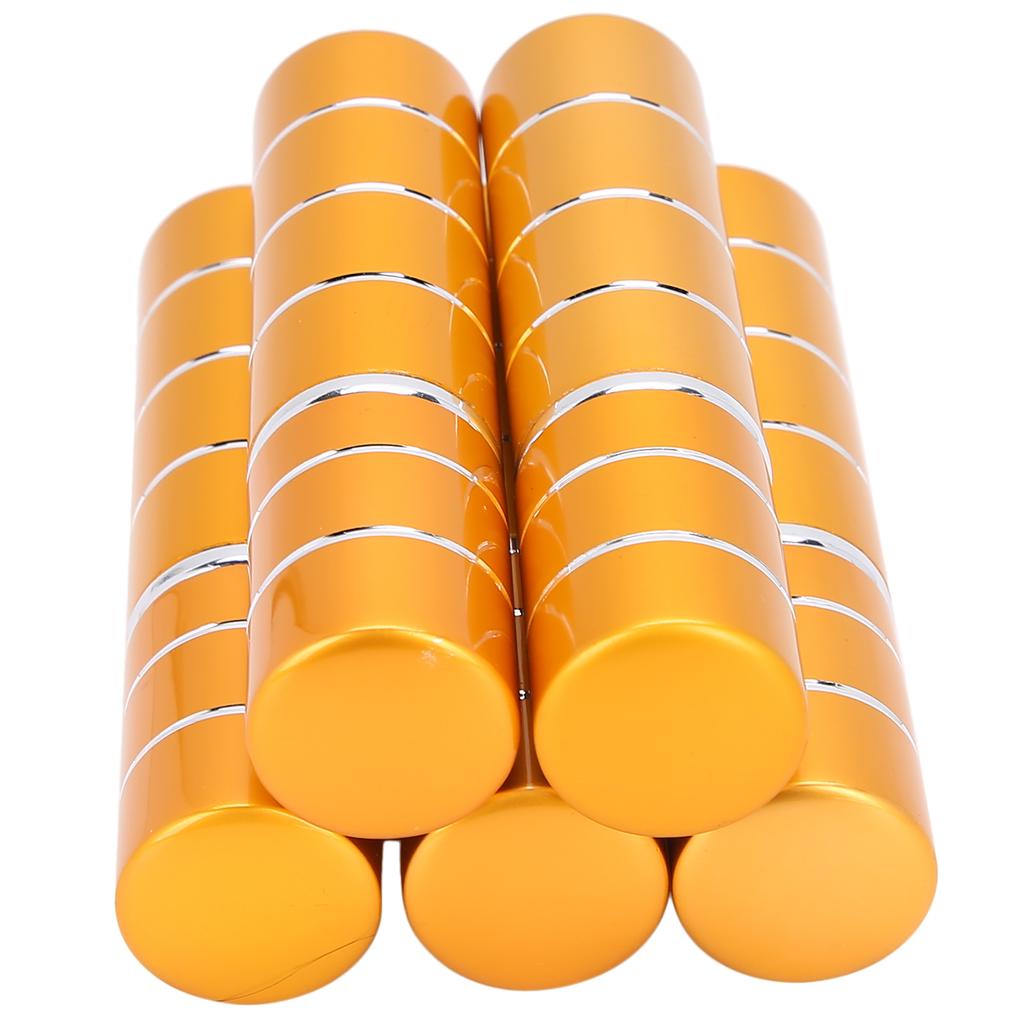 5pcs Perfume Bottle Refillable Liquid Empty Container Glass Portable Atomizer Holder 10ml