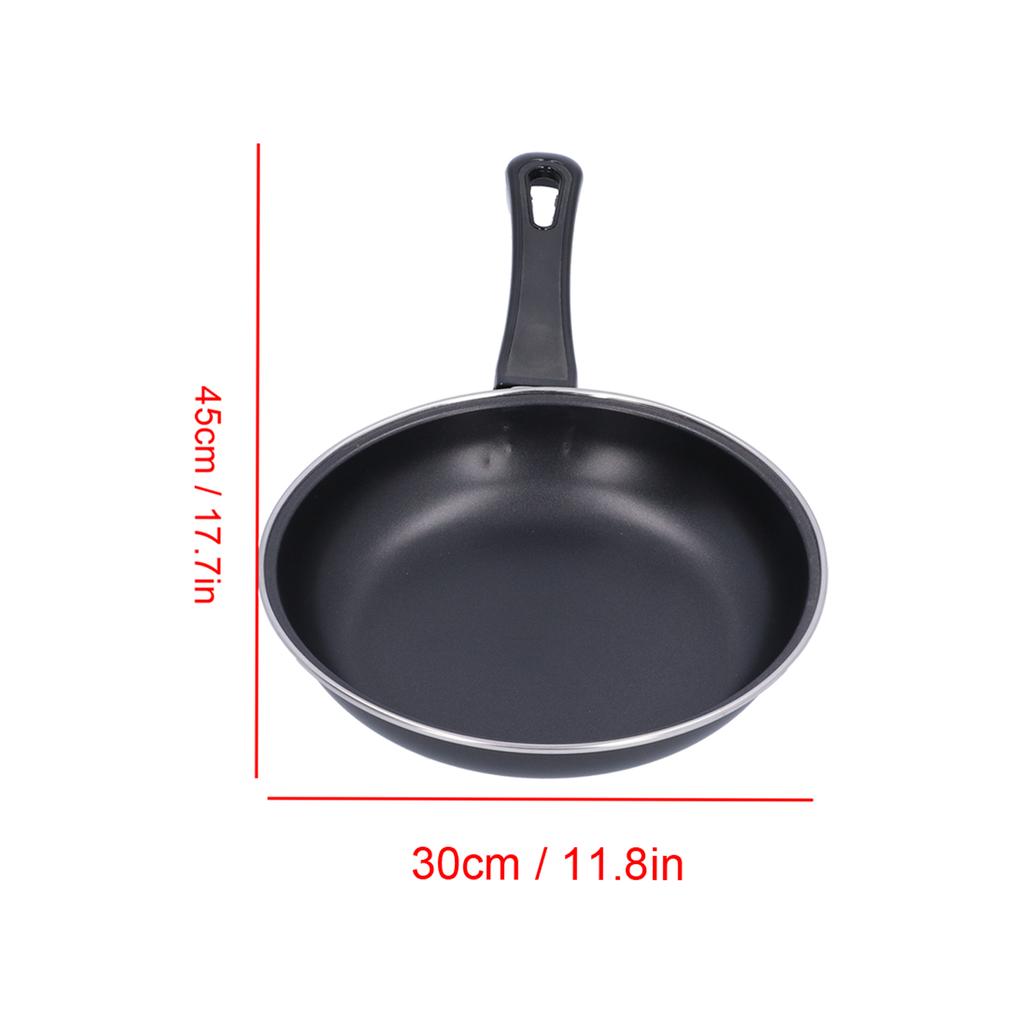 Household Frying Pan Mini NonStick Pan Skillet Cookware for Induction Cooker Gas Stove(30CM )