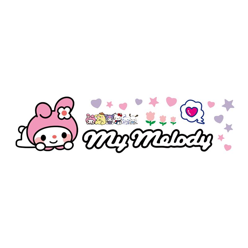 

Sanrio Car Body Decoration Stickers Kawaii Cartoon Decal For Hyundai Volkswagen Toyota BMW Honda Jaguar Cadillac Alfa Romeo KIA