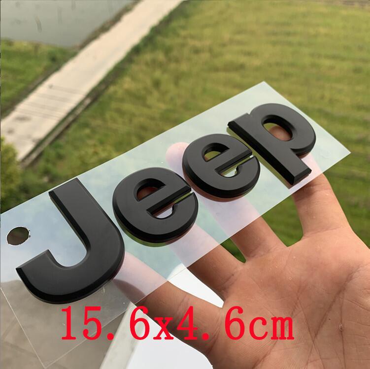 Car Front Rear LIMITED 4X4 Logo Auto Grille Emblem Sticker Accessories For Jeep Renegade Compass Grand Cherokee Wrangler Rubicon