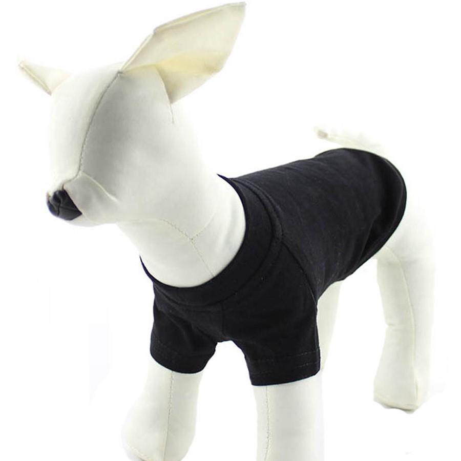 Dropshipping Classique Écologique Designer Luxe Assorti Bouledogue Français Petit et Grand Chien Coton Été Vêtements pour Chien T-shirt