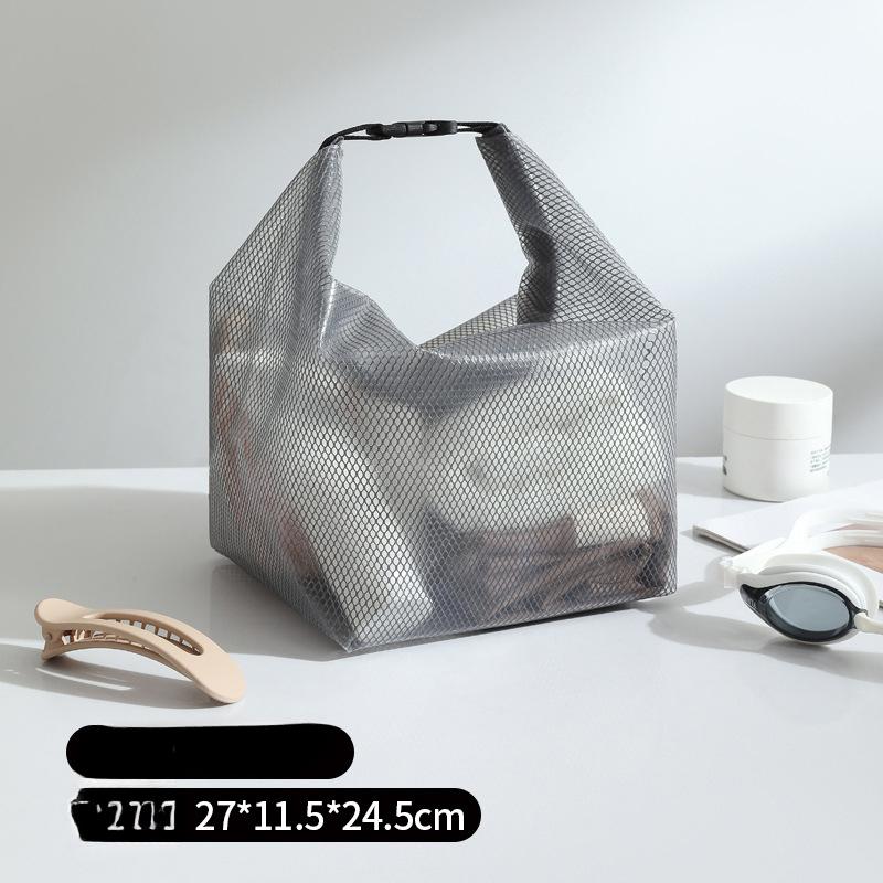 Snap Portable Toiletry Bag Shopping Bag Swimming Waterproof Storage Bag Clothes Travel Toiletry Bag