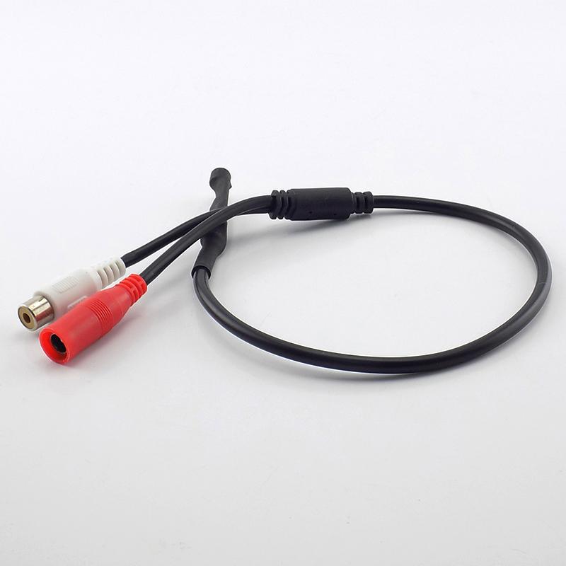 thumbnail image 2 of 12V DC Power Adapter & Audio Microphone Set For CCTV Security Cameras - 2.5mm Jack, Plug-and-Play 2 of 13
