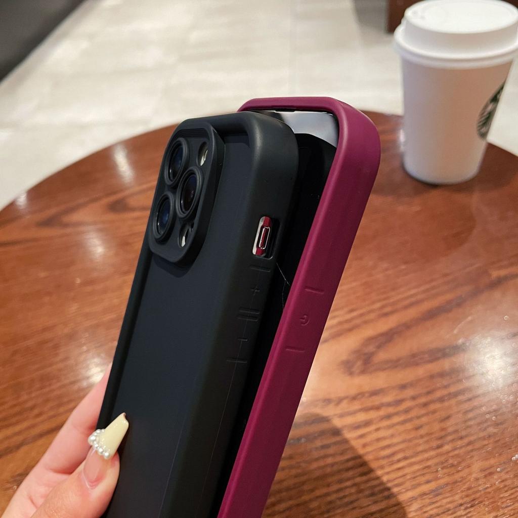Matte frosted Phone Case For iPhone 17 Air 16 plus 15 14 13 12 11 Pro Max X XS 7 8 SE 2022 2020 Shockproof Anti-Scratch Full Protection Back Cover