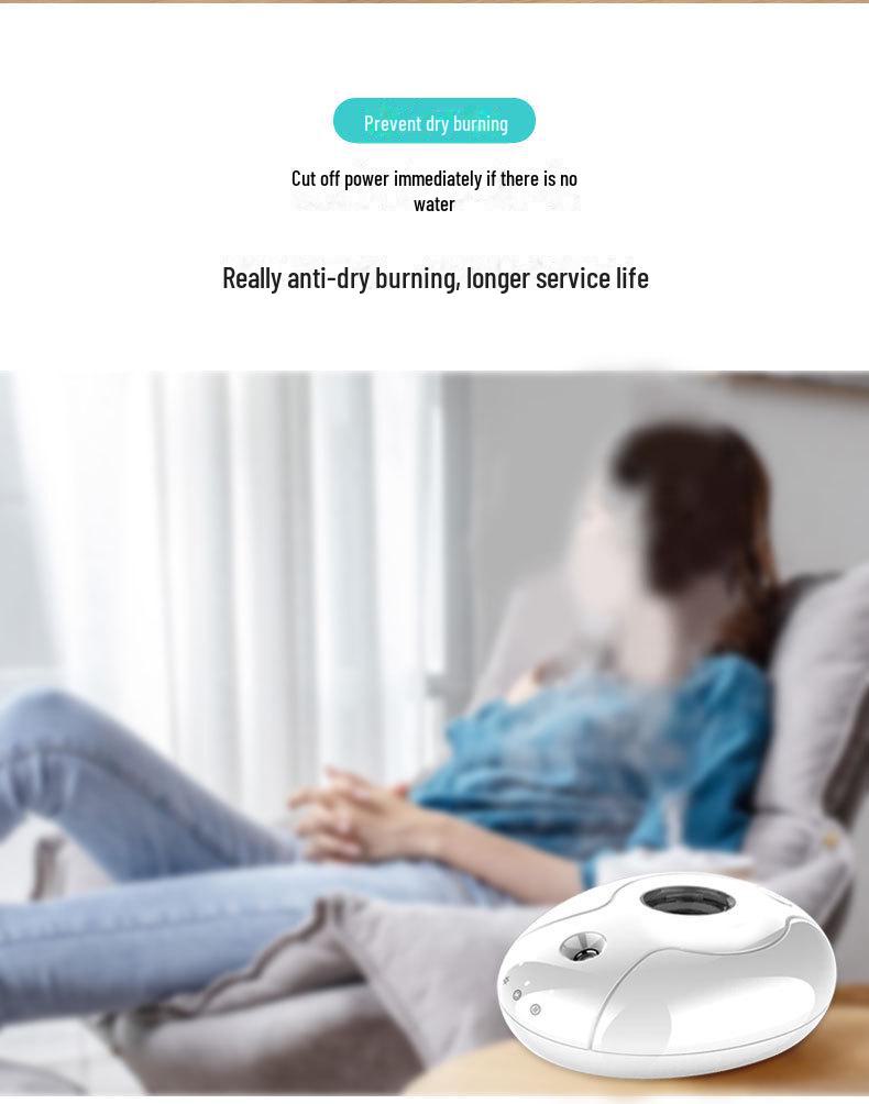 Tragbarer Mini-Leise-Luftbefeuchter: Kompakt und zum Einstecken für Zuhause oder das Büro