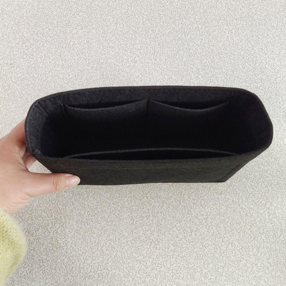 Portable Felt Handbag Insert Bag Black Khaki Storage Organization Internal Bag Purse Liner For Marmont