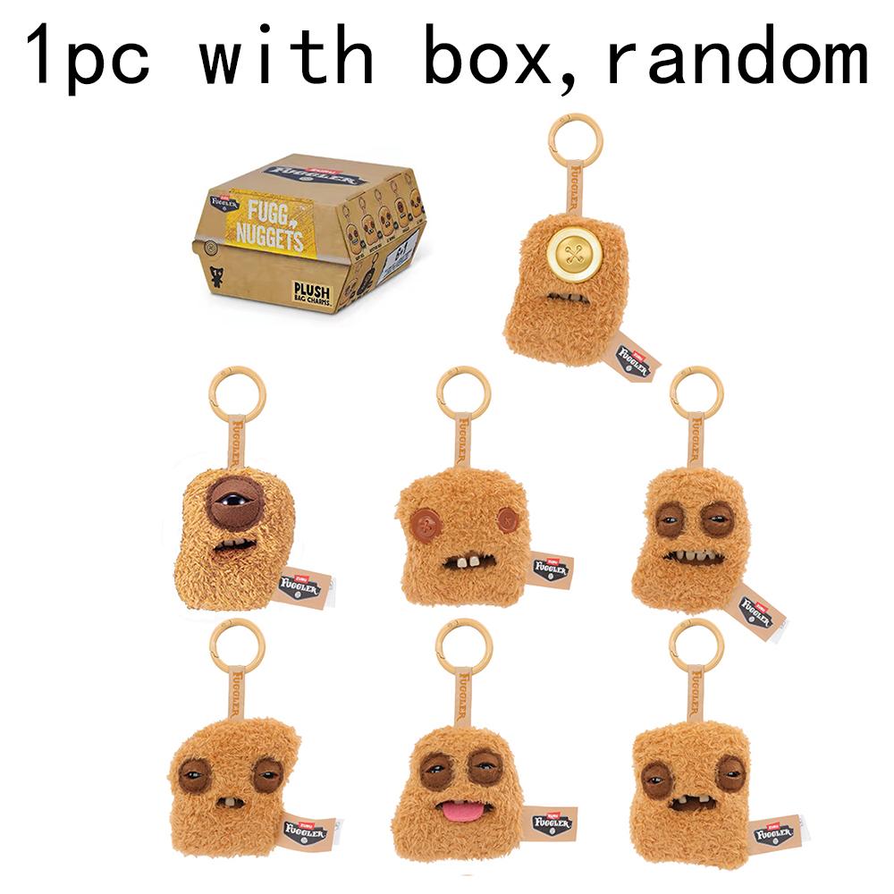 Fuggler Origineel STRAATKATten Pluche Hanger Speelgoed Kaal Kat Siamees Kat Oranje Kitten Tanden Monster Knuffel Poppen Cadeau
