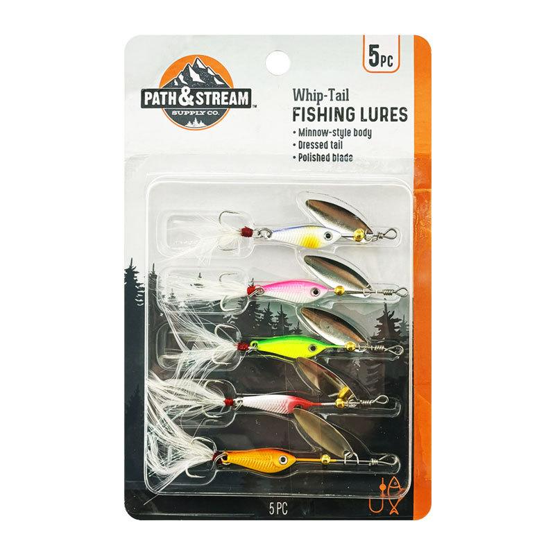 Far Cast Lead Fish Composite Rotating Sequin Feather Blood Slot Hook Bionic Fake Bait Integrated Steel Wire Lead Bait Set