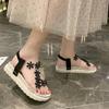 Fashion Outdoor Open Toe Ladies Shoes Wholesale Summer 2025 Comfortable Cheap Liquidation Korea Daily Chic and Elegant Women's Sandals