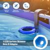 Pool Hose Adapter Kit Easy to Use Hose Fittings Pool Adapter Plastic Material for Swimming Pool Vacuum Filter Pump
