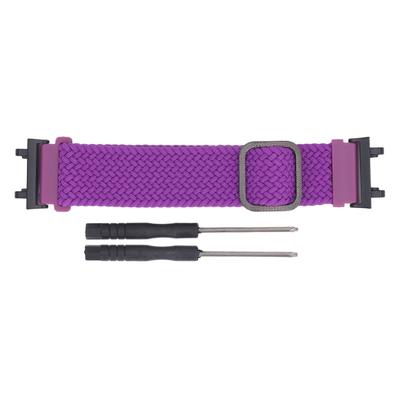 Cinturino per Orologio in Tessitura di Nylon Installazione Fai da Te Cinturino per Orologio Tessuto Morbido Amico della Pelle Lavabile Regolabile