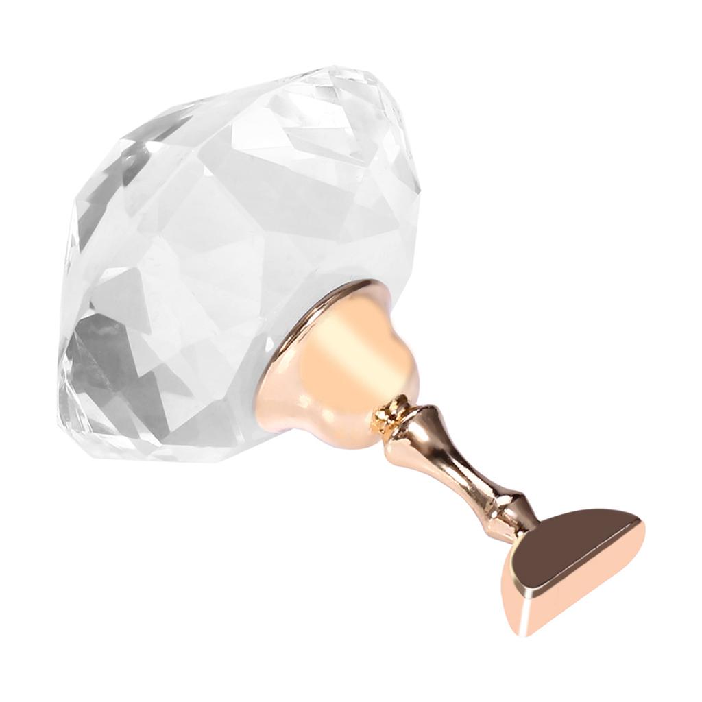 4 Types Support Magnétique d'Entraînement pour Capsules d'Ongles Base Support en Alliage Présentoir Nail Art Outil de Manucure