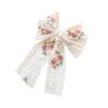 Embroidery Hair Bows Lace Big Bows Hair Clip Women Elegant Spring Clip Spring Summer Hair Accessories Women Barrettes
