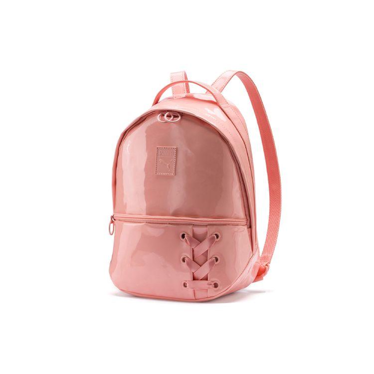 Puma Prime Archive Backpack Crush Satin Drawstring Faux Leather Backpack Women Backpack Peach-Pink 075807-03 Peach Pink 15450₽