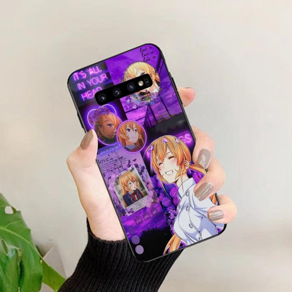 Anime Food Wars Shokugeki no Soma Phone Case For Samsung S 9 10 20 21 22 23 30 23 24 plus lite Ultra FE S10lite Fundas Samsung S21