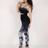 Women's Gradient Tie-Dye Yoga Set