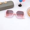 2026 Sun UV Protection Style Baby Sunglasses Boys And Girls Glasses New Square Frame Children's Glitter Cute