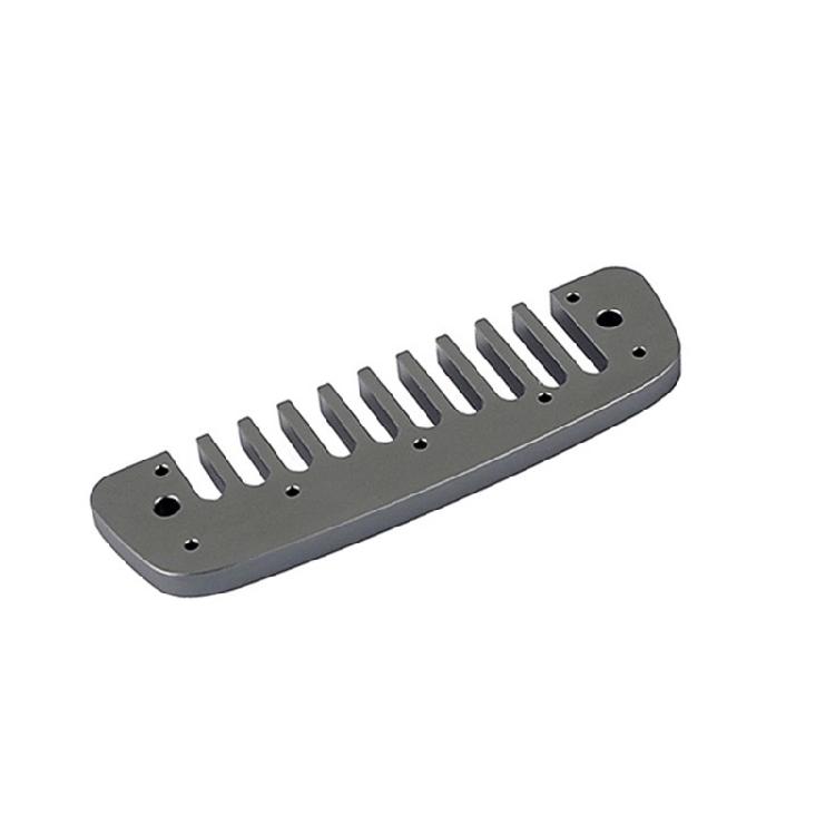 Professional 10 Holes Diatonic Harmonica Comb Replacement Practical Metal Harmonica Comb Harmonica Part Enduring