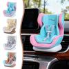 Plastic Doll Car Seat Cartoon Ornaments Cartoon Chair Model  Car Interior Styling