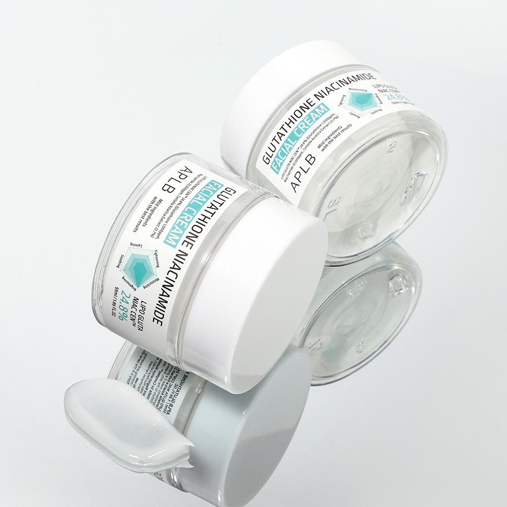 APLB Glutathione Niacinamide Facial Cream 55ml - Brightening Nourishing, Korean
