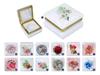 Alabaster Square Box Container For Jewelry Box 6X6 Cm Gift
