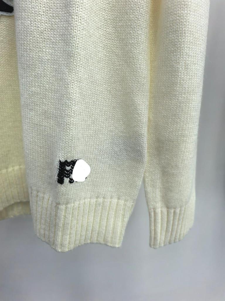 2025 Women's Heavy-Duty Pure Cotton Little Bear Cartoon Sweater - Autumn/Winter