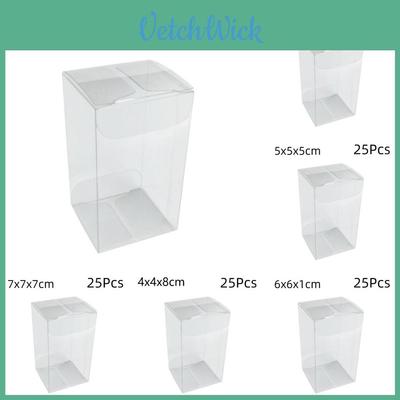 Transparent Pvc Packaging Box For Pet Food Souvenirs Candy Tea Phone Cases And More Customizable Design Characters)