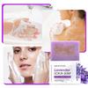 Lavender Turmeric Scrub Soap – Natural Handmade Exfoliating Bar for Face & Body, Deep Cleansing, Acne Prone Skin Relief
