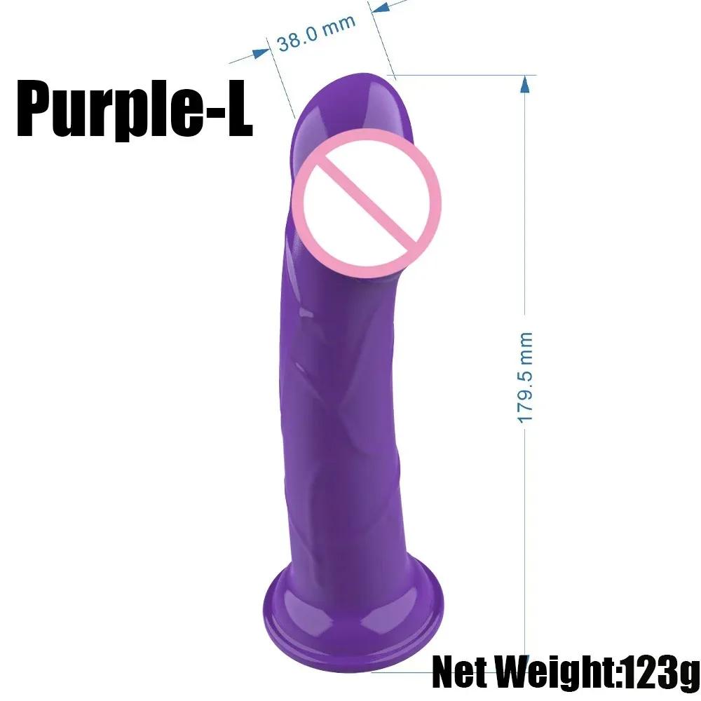 RTET Double Penis Pants Realistic Dildo Vibrator Big Dick G Spot Stimulator Vagina Massager  Adult Sex Toys for Woman Lesbian 18