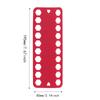 10 Pcs Cross Stitch String Hole Thread Board Embroidery Threading Board Embroidery Entanglement Thread Board Plastic
