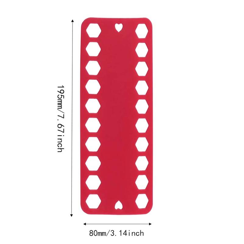 10 Pcs Cross Stitch String Hole Thread Board Embroidery Threading Board Embroidery Entanglement Thread Board Plastic