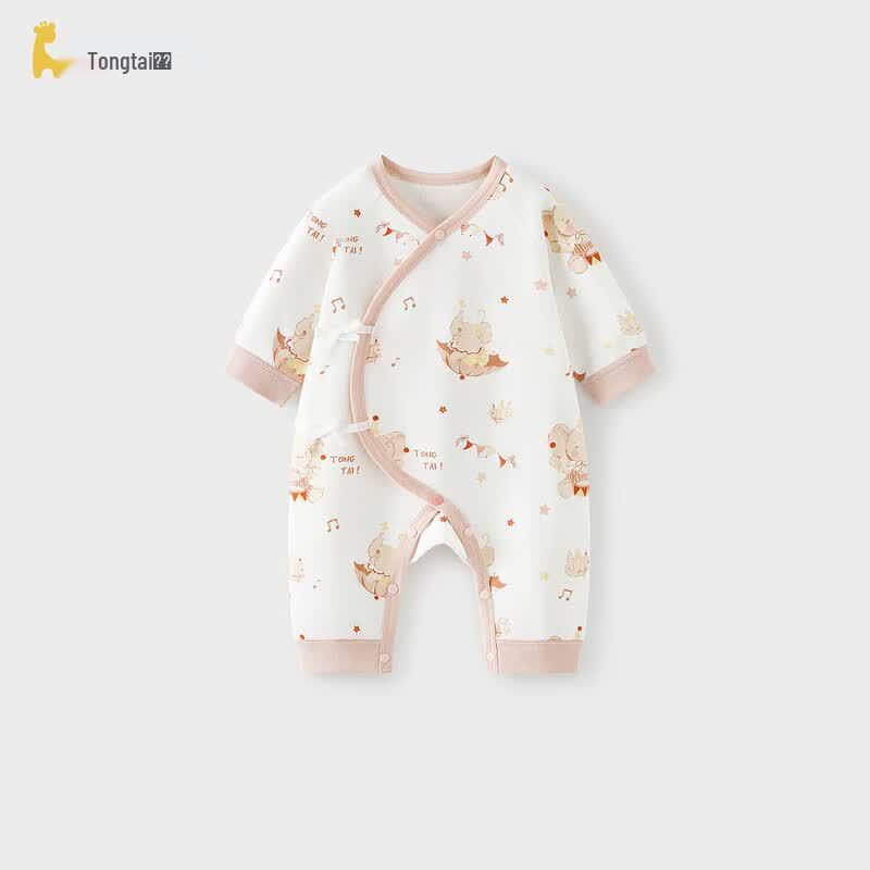 TONGTAI Infant All-Season Cotton Long Sleeve Bodysuit