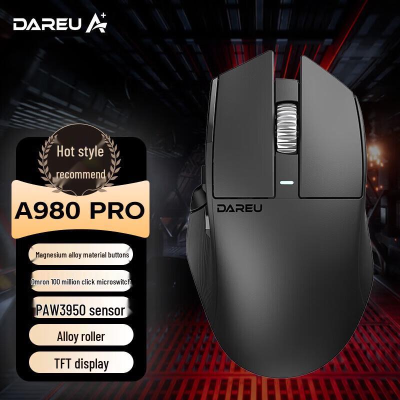 

DAREU A980pro Max Triple Mode Wireless Gaming Mouse