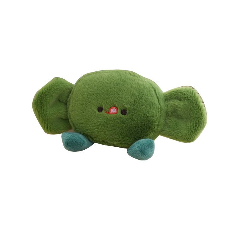 

Уникальная забавная плюшевая игрушка в виде морского узла из водорослей с мягким мехом для милого рюкзака и декора, брелок