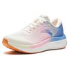 Anta Versatile Slip Resistant Low Top Running Shoes Women's White Pink Blue 922335585-4
