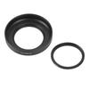 46mm Lens Hood Set LH HN40 Lens Hood Shade with HD UV Filter and Lens Cap for Z DX 16 to 50mm F 3.5 to 6.3 VR Lens