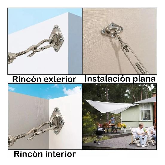 Installation Kit for Shade Net Tensioners and Anchors 80pcs