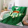 1 Stuks Deportivo Print Flanellen Deken, Hoge Kwaliteit Comfortabel voor Alle Seizoenen, Woondecoratie, Warmte en Comfort, Perfect voor Kerstcadeaus