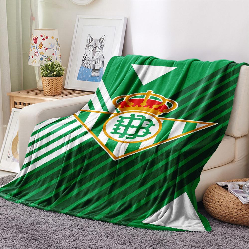 1 Stuks Deportivo Print Flanellen Deken, Hoge Kwaliteit Comfortabel voor Alle Seizoenen, Woondecoratie, Warmte en Comfort, Perfect voor Kerstcadeaus