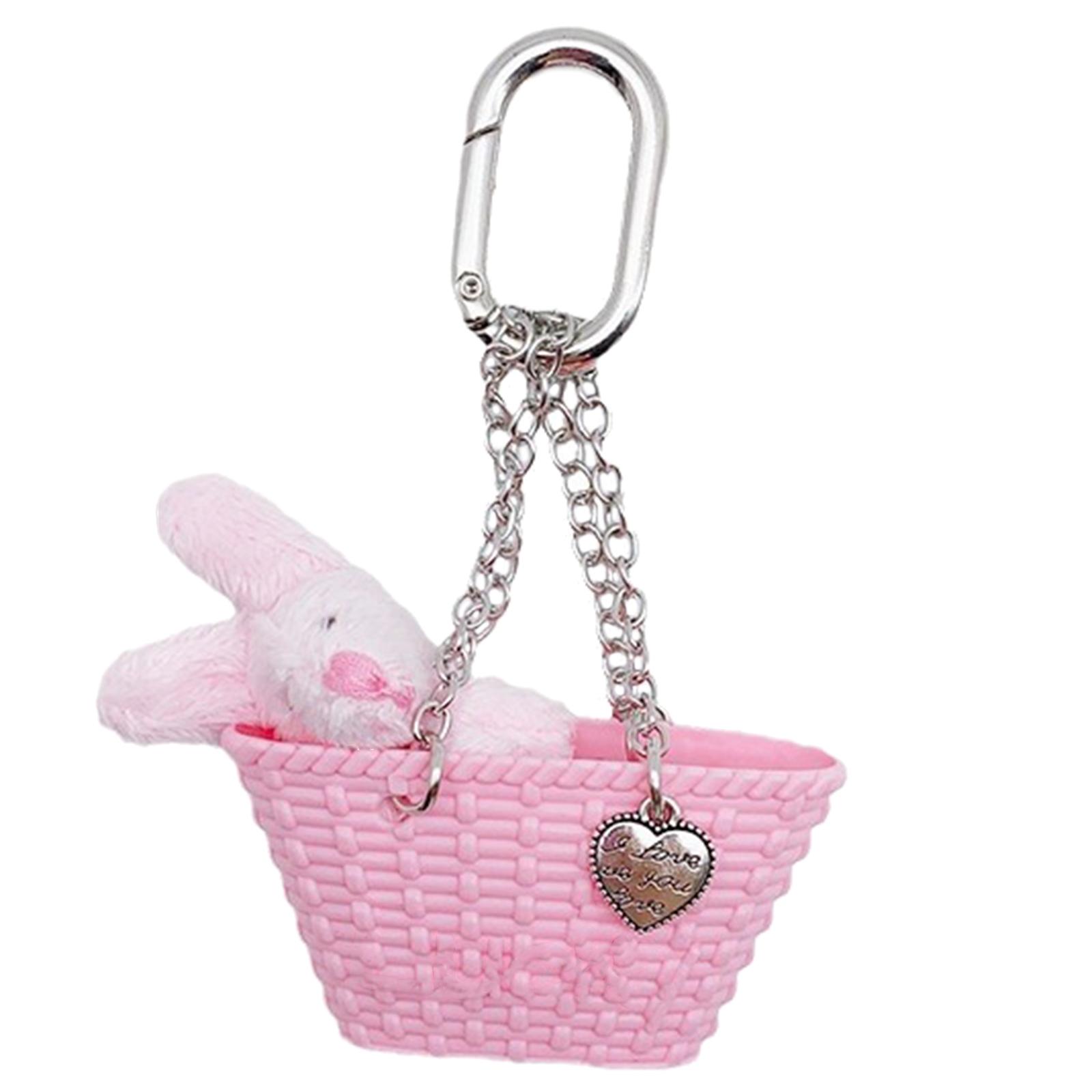 

Handbag Star Bowknot Charm Keychains Sweet Cute Pendant Hanging Ornament Keyring Backpack Decoration for Women Girls разноцветный