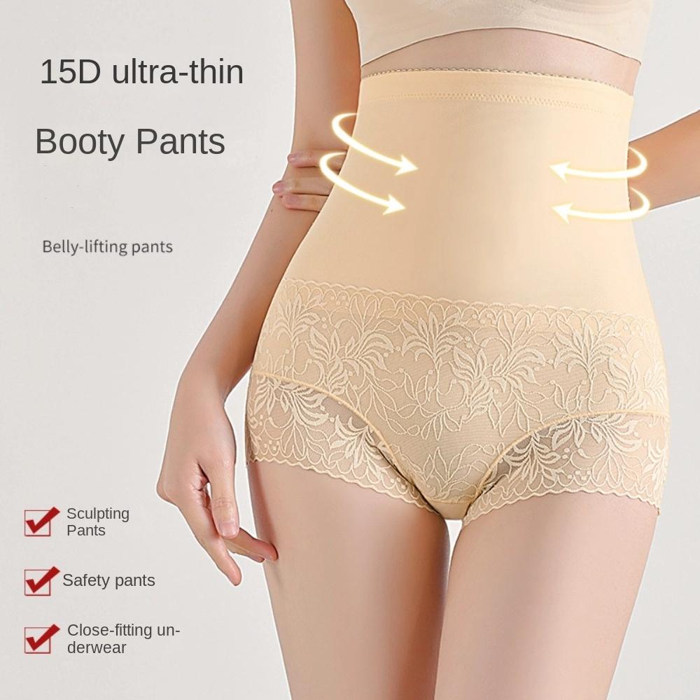 Large Size Seamless Underwear Lace Postpartum Body Shapers Butt Lifter Underpants  Girls